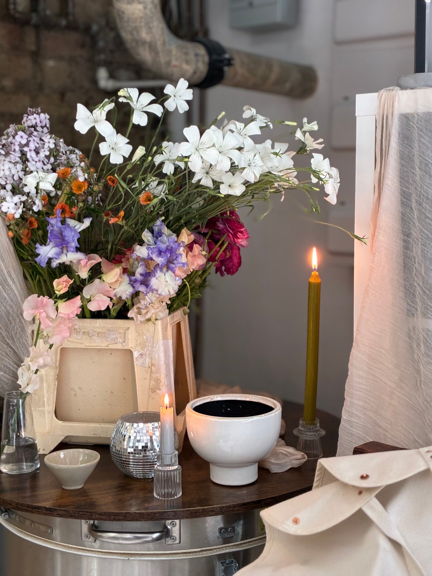 Summer Solstice Bouquet Making
